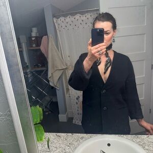 Issey miyake Women's Black Blazer - Size M